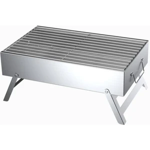 30*50 cm Galvaniz Katlanılabilir Ayaklı Tel Izgaralı Mangal (Portatif Mangal)