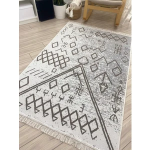 Stay With Love Kilim Bej-Krem Çift Taraflı Lüks Kilim