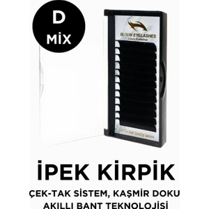 Tech Care Bloom İpek Kirpik Mix Kutu D Kıvrım