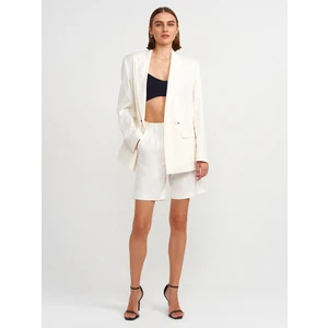 71541 Ayarlanabilir Belli Bermuda Şort-Ekru