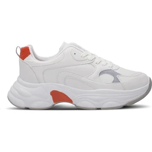ZUSA Kadın Sneaker Koşu & Yürüyüş Ayakkabısı Beyaz / Turuncu