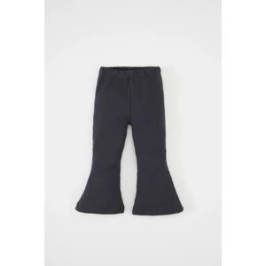 Kız Bebek İspanyol Paça Beli Lastikli Fitilli Kaşkorse Basic Düz Tayt Z4739A224AU