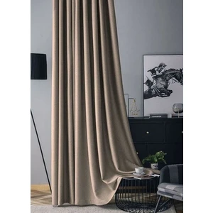 Vi Home Vizon  Rengi  Karartma Fon Perde Blackout Lüks  Düz Dikiş Kornişli En x Yükseklik