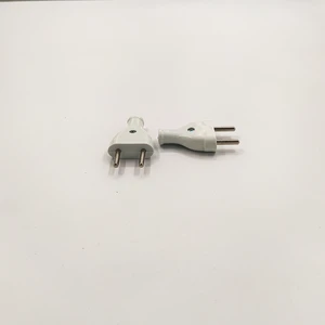 Dekoratif Yassı Beyaz Renk Erkek Fiş (1 ADET)