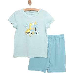 HelloBaby Erkek Kısa Kol Pijama Takımı Erkek Bebek