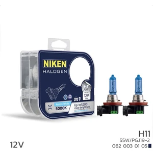 H11 Beyaz Ampül 12 Volt 55 Watt 5000K