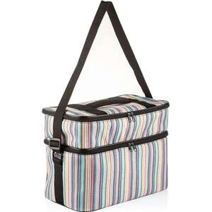 NS Reliable 22 Litre Yemek Taşıma Termos Soğutucu Çanta-36 cm x 28 cm x 21 cm