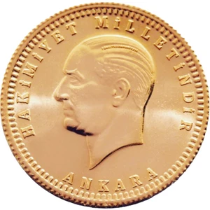 Tuğrul Kuyumculuk 1 Adet Eski Tarihli Ata Lira