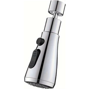 & Shower 360° 4 Farklı Modlu Fonksiyonel Şelale Perlatör Musluk Batarya Ucu Başlığı