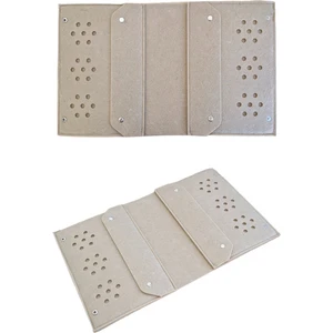 Next Craft Kalemlik Çanta Tablet Boya Kalem Defter Düzenleyici Çanta 4 Gözlü Çok Amaçlı