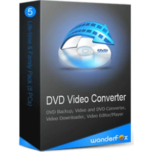 Wonderfox: DVD Video Converter - 1 PC Lifetime/Ömür Boyu Abonelik Kodu