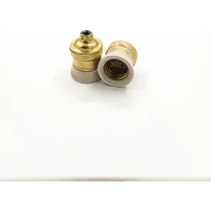 Dekoratif Porselen E27 Bronz Duy (1 ADET)