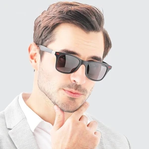 Lens Kırmızı Detaylı Siyah Wayfarer Erkek Güneş Gözlüğü