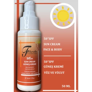 Güneş Kremi Leke Karşıtı Spf 50 Yüz ve Vücut 50 ml
