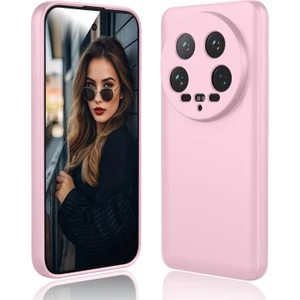 Xiaomi Mi 14 Ultra Kılıf Yüksek Kalite 3D Kamera Korumalı Içi Kadife Lansman Liquid Silikon Kapak