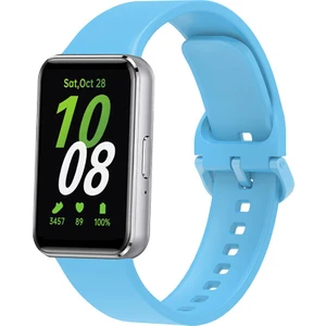 Galaxy Fit 3 Silikon Kordon KRD-110 Strap Kayış-Mavi