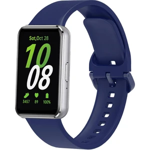 Galaxy Fit 3 Silikon Kordon KRD-110 Strap Kayış-Lacivert