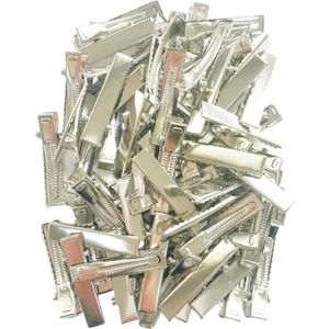 TıkTık AL Metal Pens Toka - Timsah Toka 50 Li Paket 4.5 cm