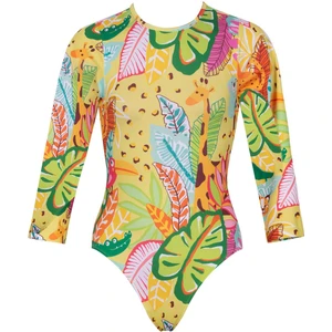 Uzun Kollu Kız Mayo - Turuncu