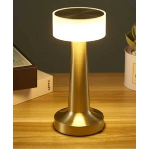 Şarjlı CT-8436 Denver Şarjlı Masa Lambası - Dokunmatik Masa Üstü Metalik 50 x 50 Metal GU10 Kablosu