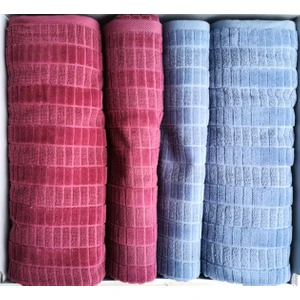 Land Indıgo-Pembe Best Set Hamam Takımı