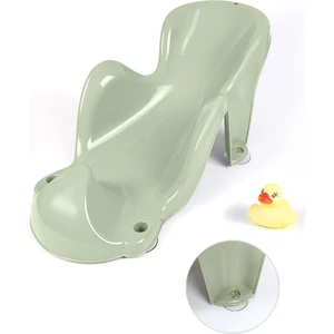 Meleni Baby Vakum Tabanlı Bebek Yıkama Banyo Aparatı - Bebek Yıkama Koltuğu Küvet Oturağı - Yeşil