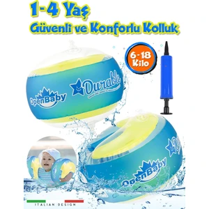 Circle Toys Yüzme Yardımcısı Şişme Deniz Kolluğu 1-4 Yaş 6-18 Kilo