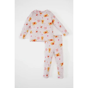 Kız Bebek Pijama Takımı Disney Winnie The Pooh Fitilli Uzun Kollu Üst Uzun Alt D1810A524AU