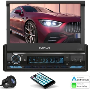 Hıtech SP-9033CP Android Indash Teyp 7 Inç 4X55 Watt Carplay Android Auto Bt/usb/sd/fm Radyo