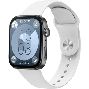 Huawei Watch Fit 3 Krd-11 22MM Silikon Kordon-Beyaz