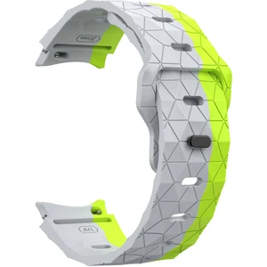 Samsung Galaxy Watch 4 44MM Kordon Kayış Prizma Desen Silikon KRD-116