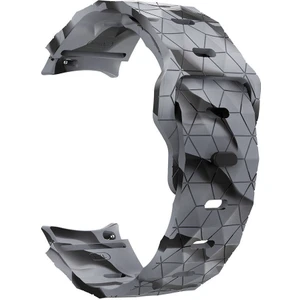 Samsung Galaxy Watch 4 Classic 46MM Kordon Kayış Prizma Desen Silikon KRD-116