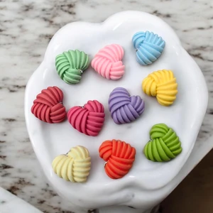 By Hobi Yap Kurdele Kalpler Silikon Mum Süsleme Kalıbı