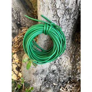 Aymen Çiçekçilik Fidan Bağlama Ipi 10 Metre - 3 mm Sera Ipi Elastik Fide Bağlama Lastiği Bağ Dal Bitki Bağlama Ipi