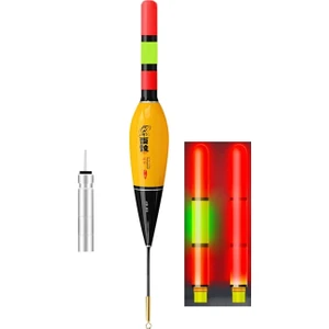 Renk Değiştiren Işıklı Şamandıra Akıllı Şamandıra Işıklı Şamandıra Elektronik Şamandıra 40gr