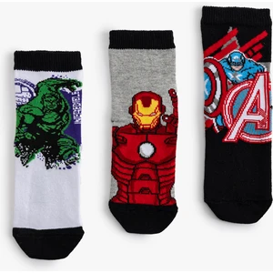 3'lü Marvel Çorap Seti Lisanslı