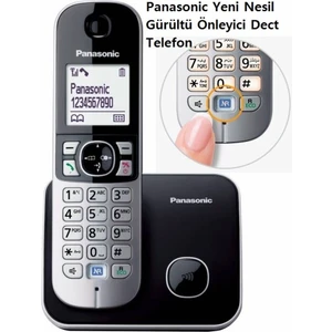 KX-TG6811 Telsiz Telefon - Siyah