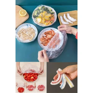 Mis Kitchen 100 Adet Tazeliği Koruyan Tencere ve Tabak Bonesi