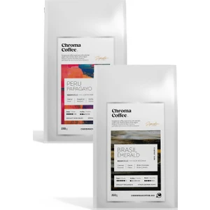 Chroma Coffee Signature Series Çekirdek Kahve Seti-4 %100 Nitelikli Arabica 2x250 gr