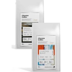 Chroma Coffee Signature Series Çekirdek Kahve Seti-5 %100 Nitelikli Arabica 2x250 gr