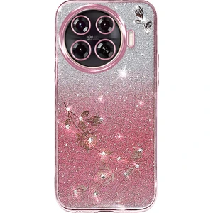 Tecno Spark 20 Pro Plus Tpu Telefon Kılıfı Parıltılı Çiçek Estetiği (Yurt Dışından)