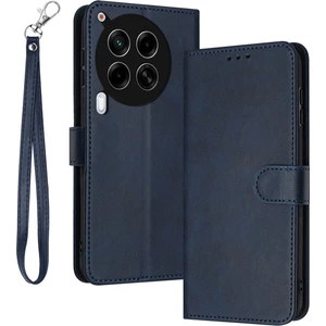 Tecno Camon 30 Deri Stand Düşmeye Lı Telefon Kılıfı (Yurt Dışından)