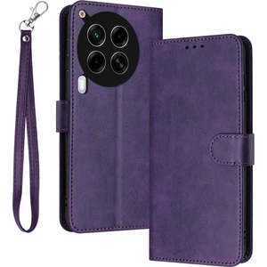 Tecno Camon 30 Deri Stand Düşmeye Lı Telefon Kılıfı (Yurt Dışından)