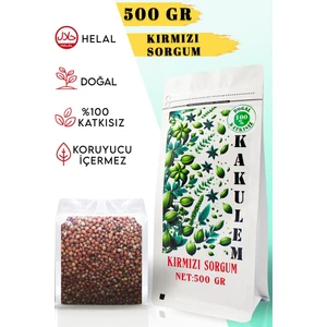 Sertifikalı Kırmızı Sorgum Dal Darı 500 gr