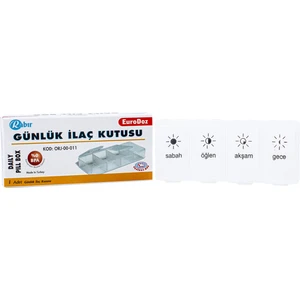 Günlük Ilaç Kutusu X 5 Adet