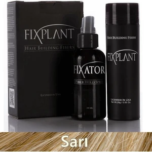 Fıxplant Saç Dolgunlaştırıcı Set Topik 28 Gr. + Sprey | Seyrek Saçlar Için Saç Tozu | Fixplant Saç Fiberi