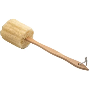 Doğal Kabak Lifi Sopalı Sünger Bitkisel Banyo Kesesi, Vegan - 38 cm