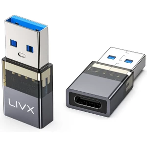 USB 3.2 To Type C Çevirici Dönüştürücü Otg 10GBPS 60W Ultra Hızlı Şarj ve Veri Aktarımı Otgdf