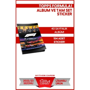 Formula 1 Stickers 2022 - Tam Set Stickerlar ve Albüm!