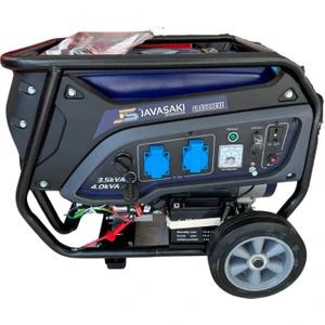 JS9000 3.5 Kva Benzinli Jeneratör (Marşlı-Bakır Sargılı)